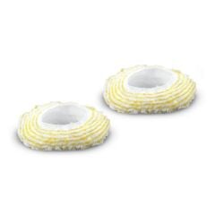 KARCHER SC SERİSİ İÇİN BÜYÜK YUVARLAK FIRÇA BEZ SETİ
