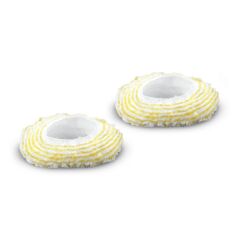 KARCHER SC SERİSİ İÇİN BÜYÜK YUVARLAK FIRÇA BEZ SETİ